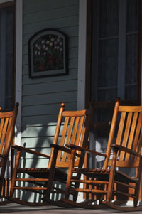 Relax on a porch