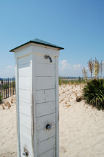 Outdoor showers Cape May NJ
