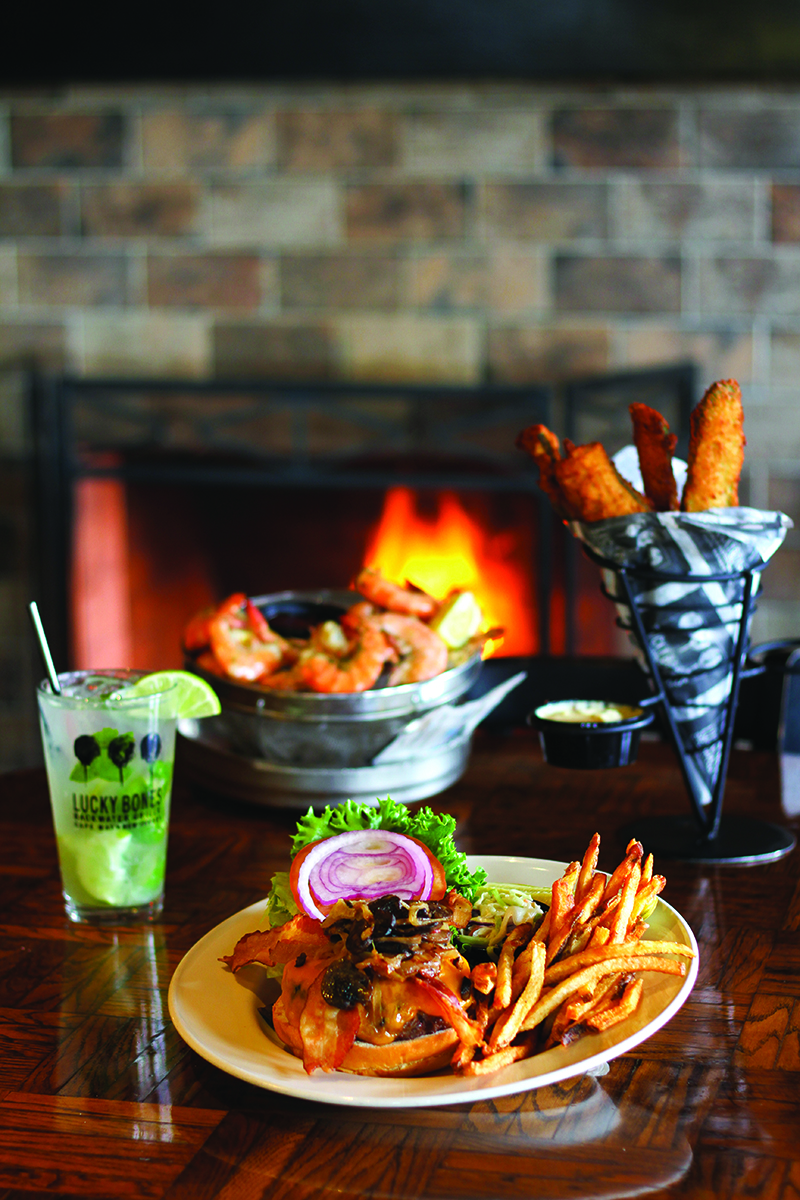 Lucky Bones Backwater Grille Cape May Area Restaurants and Dining