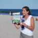 Kathy Orr holding the Spring 2010 Issue of Cape May Magazine