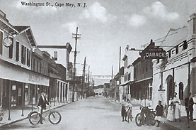 mallin19182 Postcard from 1918 of Washington Street from Perry This is the same area as the above postcard from 1908.