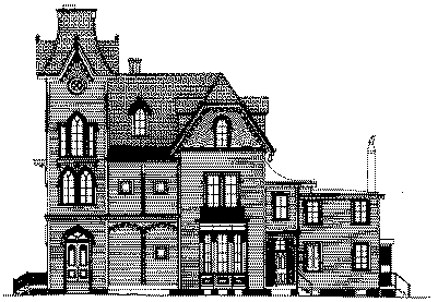 SCBTSbutton Popular architect Stephen Decatur Button designed the Senator John B. McCreary summer cottage which was constructed in 1869/70. The building still stands today on Gurney Street at Columbia Avenue. (Historical American Buildings Survey)