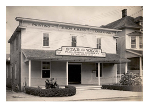 star-and-wave The old Star and Wave office on Perry Street