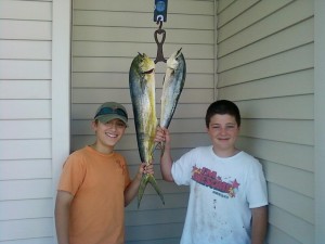 imagejpeg950 Photo courtesy of the Cape Queen out of South Jersey Marina. Jason Vitolo (left), Frank Yandrisevits (right).