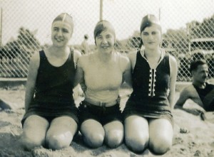 1932. Gladys Wilsey Downs at center, mother of Cape May resident Marjorie Wetherill.