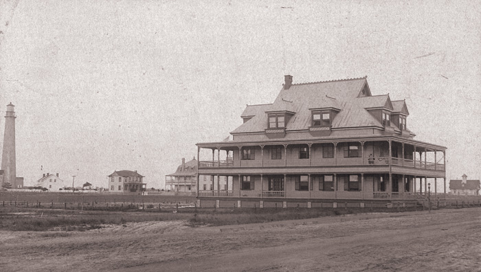 harrison-home-cmp President Benjamin Harrison home in Cape May Point, NJ