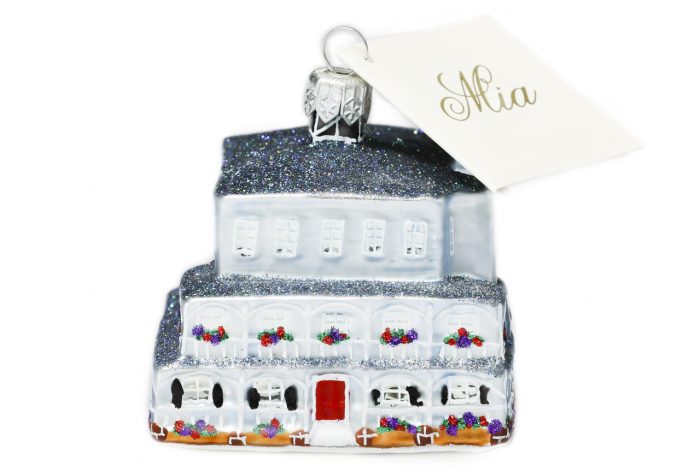 The Virginia blown glass ornament from Cape Resorts online store