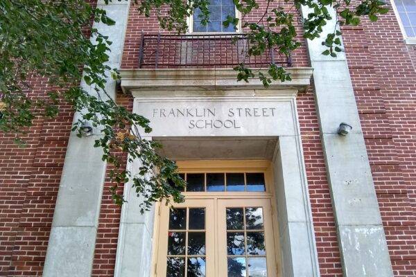 Exterior of the Franklin Street School