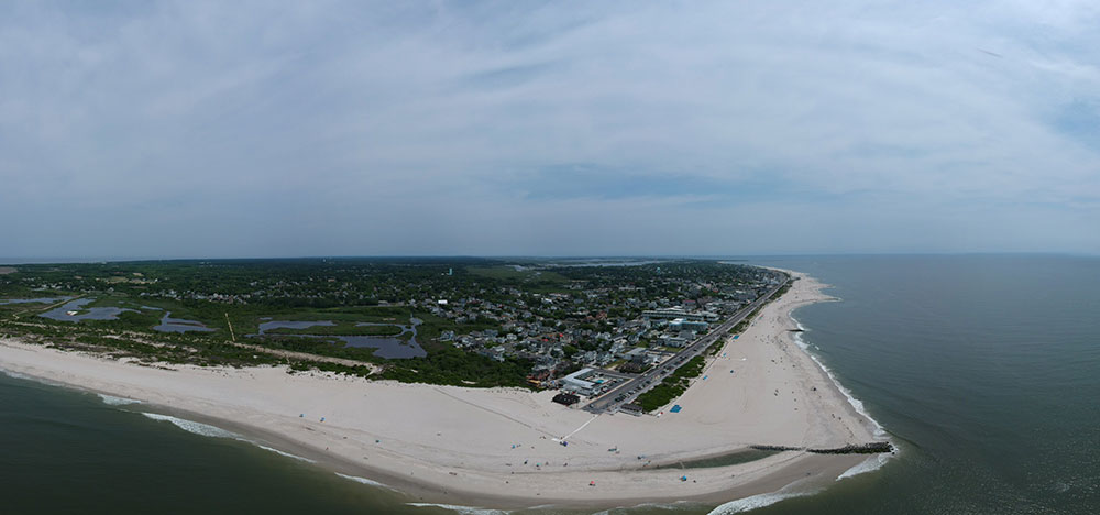 Aerial view of Cape May