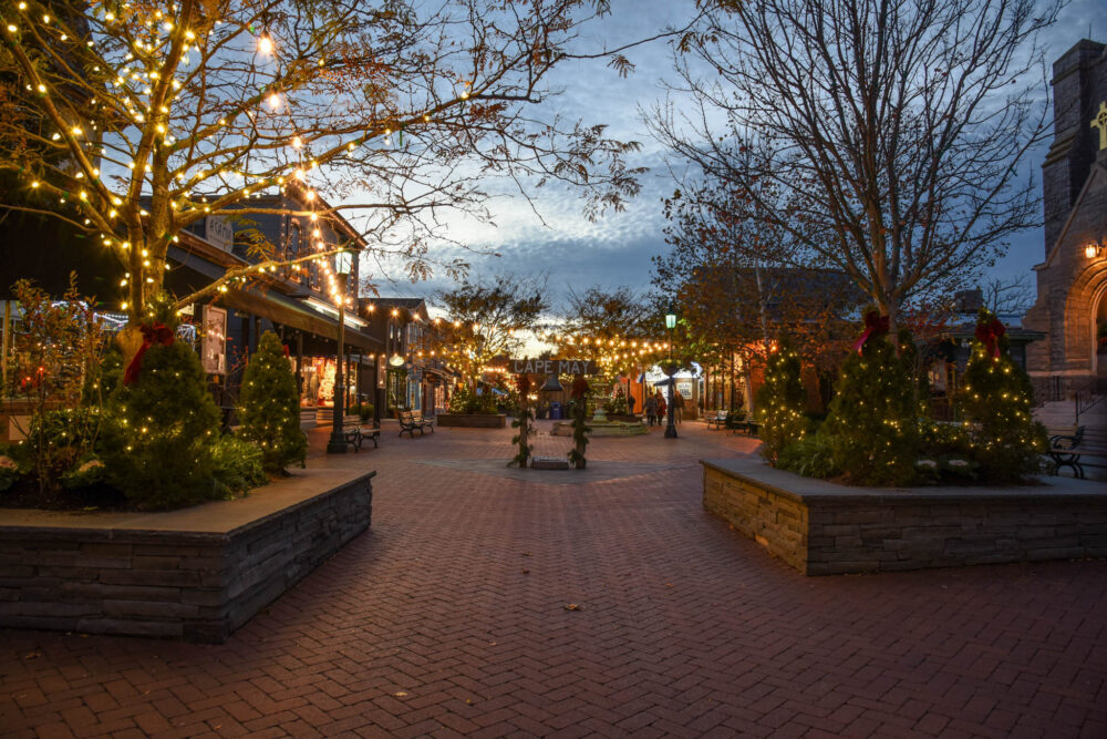 Holiday Light along Washington Street Mall