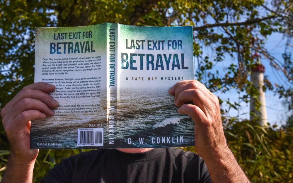 “Last Exit For Betrayal” near the Cape May Lighthouse