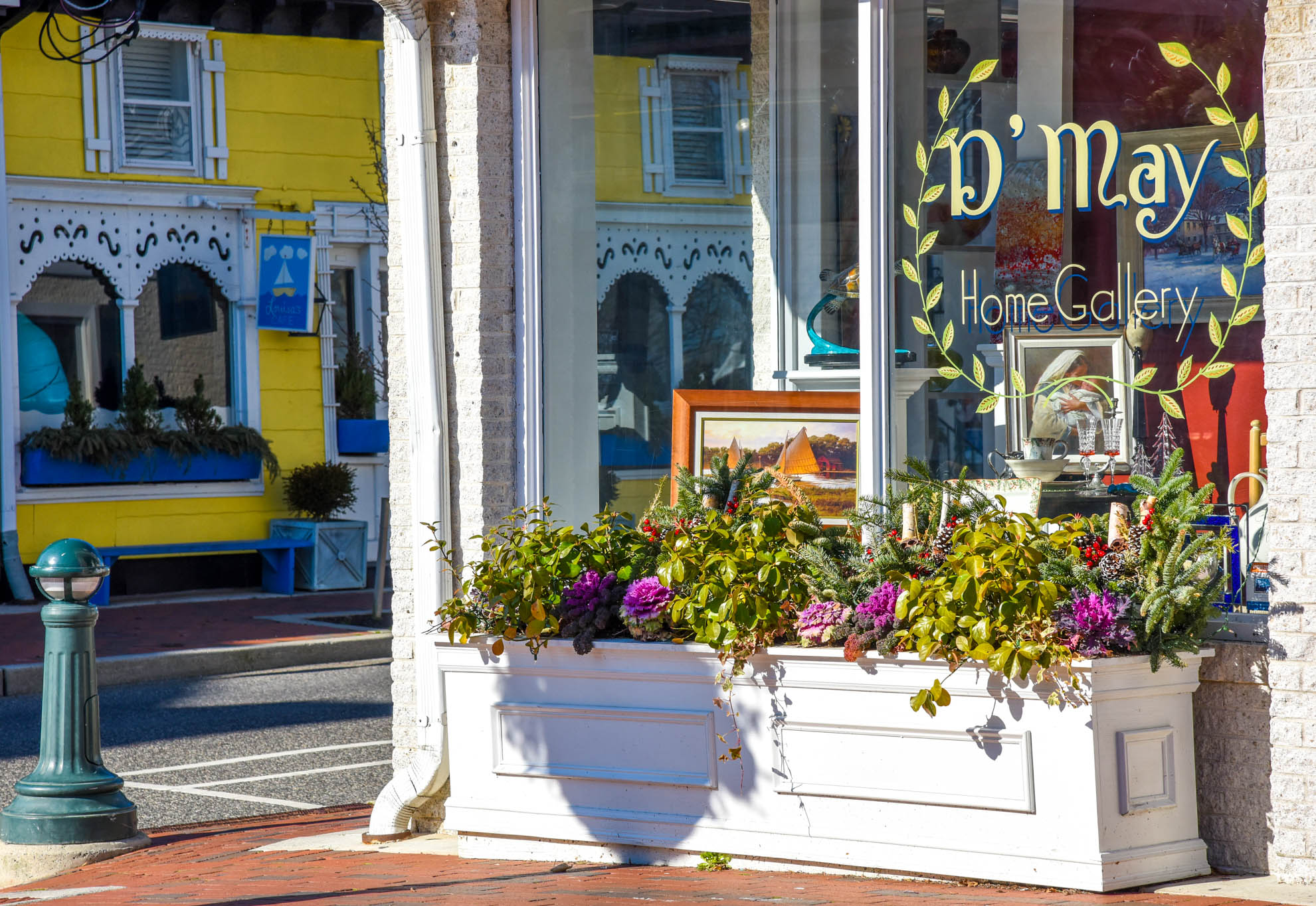 Window shopping on the Washington Street Mall