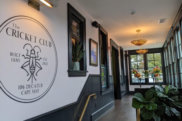 Entrance of the Cricket Club