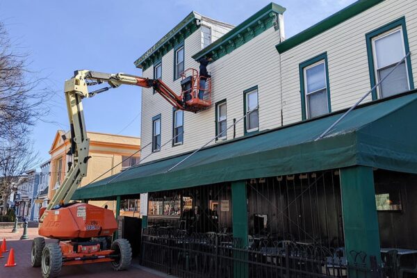Paint crews at the Ugly Mug