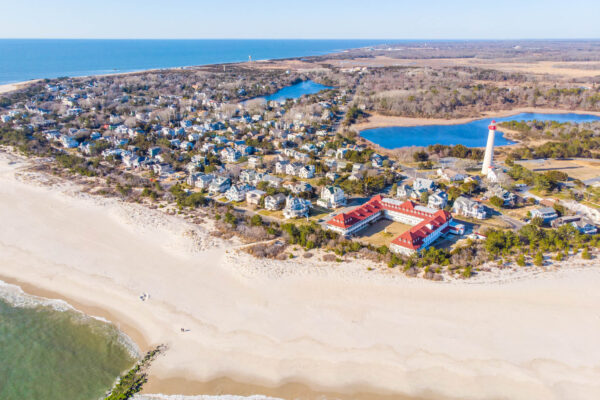 Aerial of St. Mary's By The Sea
