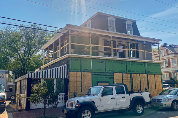 The Cricket Club under construction