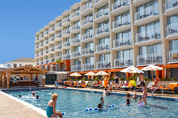 Pool at the Ocean Club Hotel in Cape May, NJ