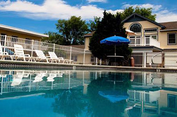 Swimming pool at the West Cape Motel