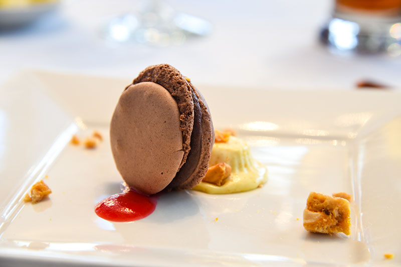 Chocolate macaroon
