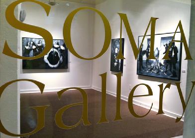Window at SOMA Gallery