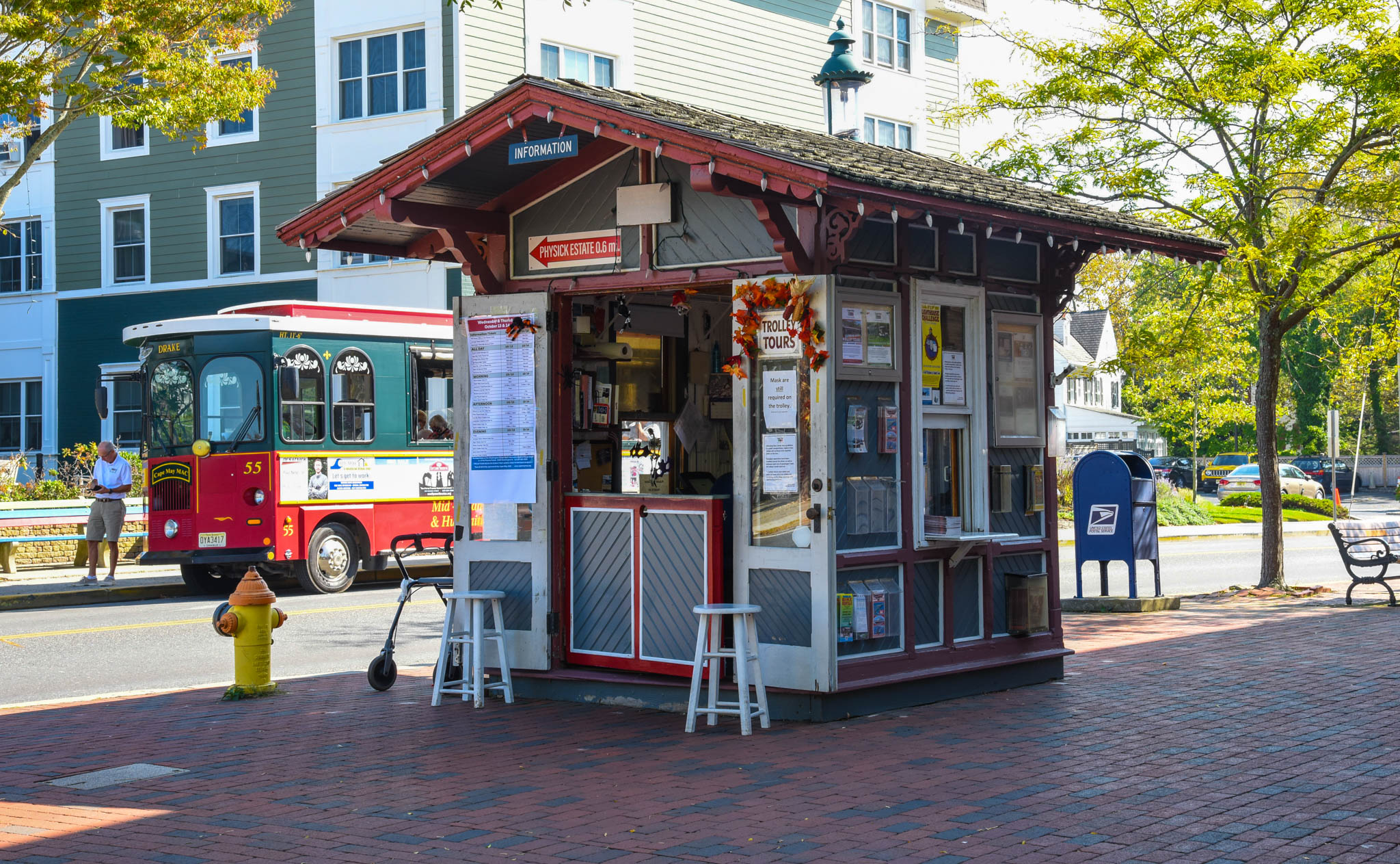 Ocean Street trolley stop