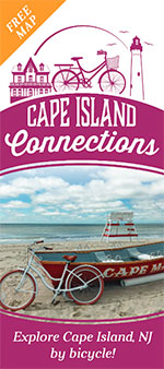 Cape Island Connections map of Cape May