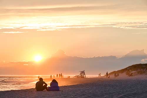 Sunset at the Cove