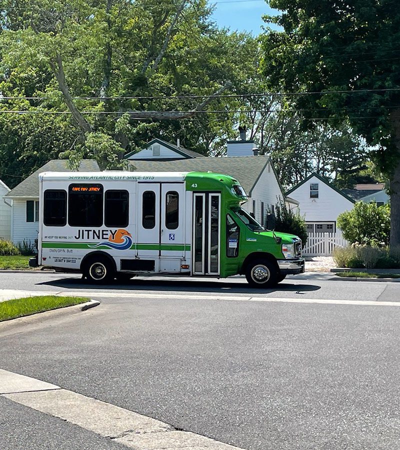 Cape May jitney route map