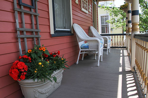 Porch of the Columbia House