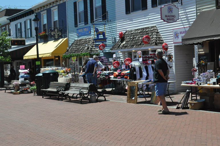Washington Street Mall’s Sidewalk Sale Cape May Picture of the Day