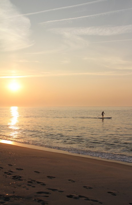 Would you try sunrise paddle boarding?
