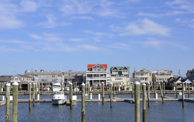 Empty marina