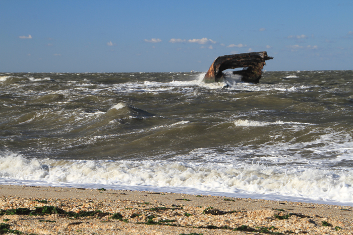 Very windy at Sunset Beach