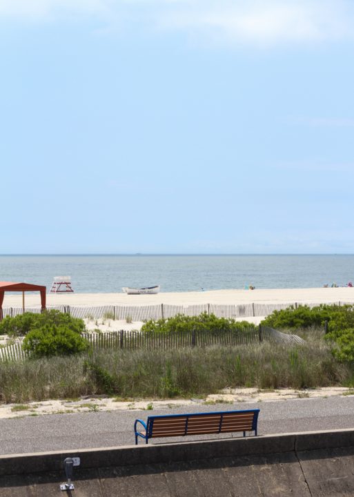 Looking over the Promenade