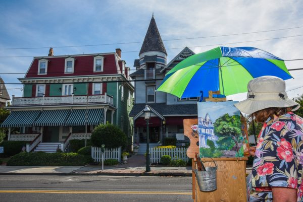 Artist on Ocean Street