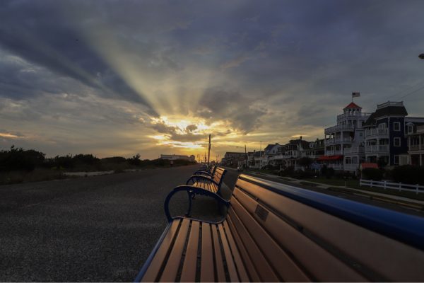 Sun Rays on the Promenade