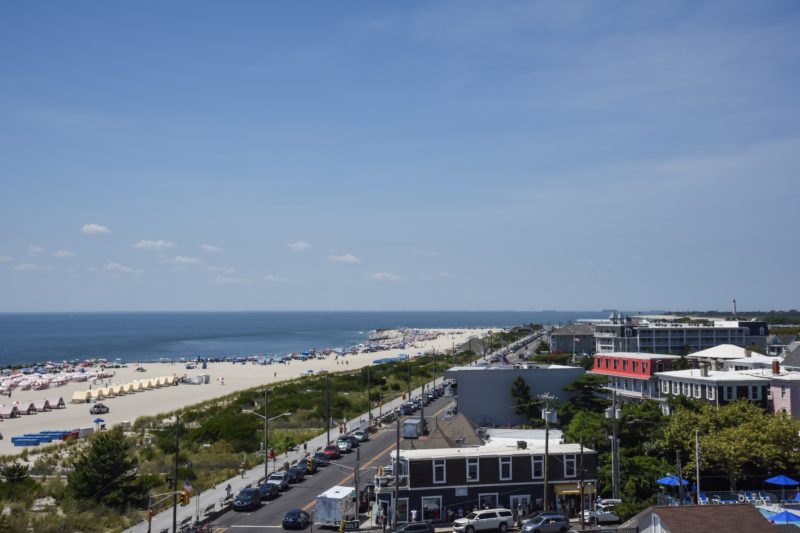 Looking Down Beach Avenue