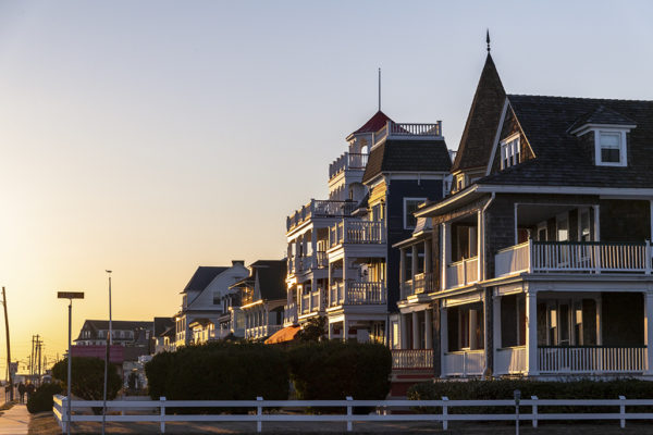 Beach Ave. in the Winter Sun