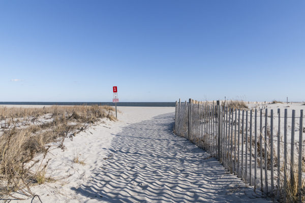 Offseason Shadows at Poverty Beach