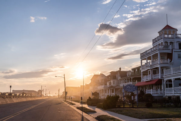 The Light Down Beach Ave.