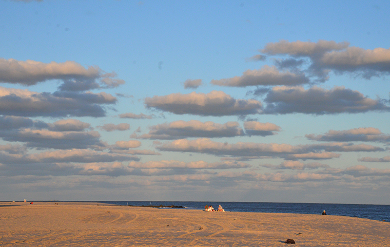 Cape May beach at Gurney St.