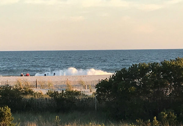 the view from Harry's Restaurant deck