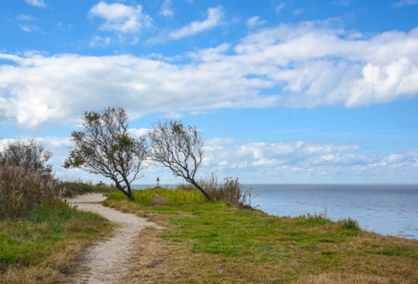 Walking to Higbee Beach