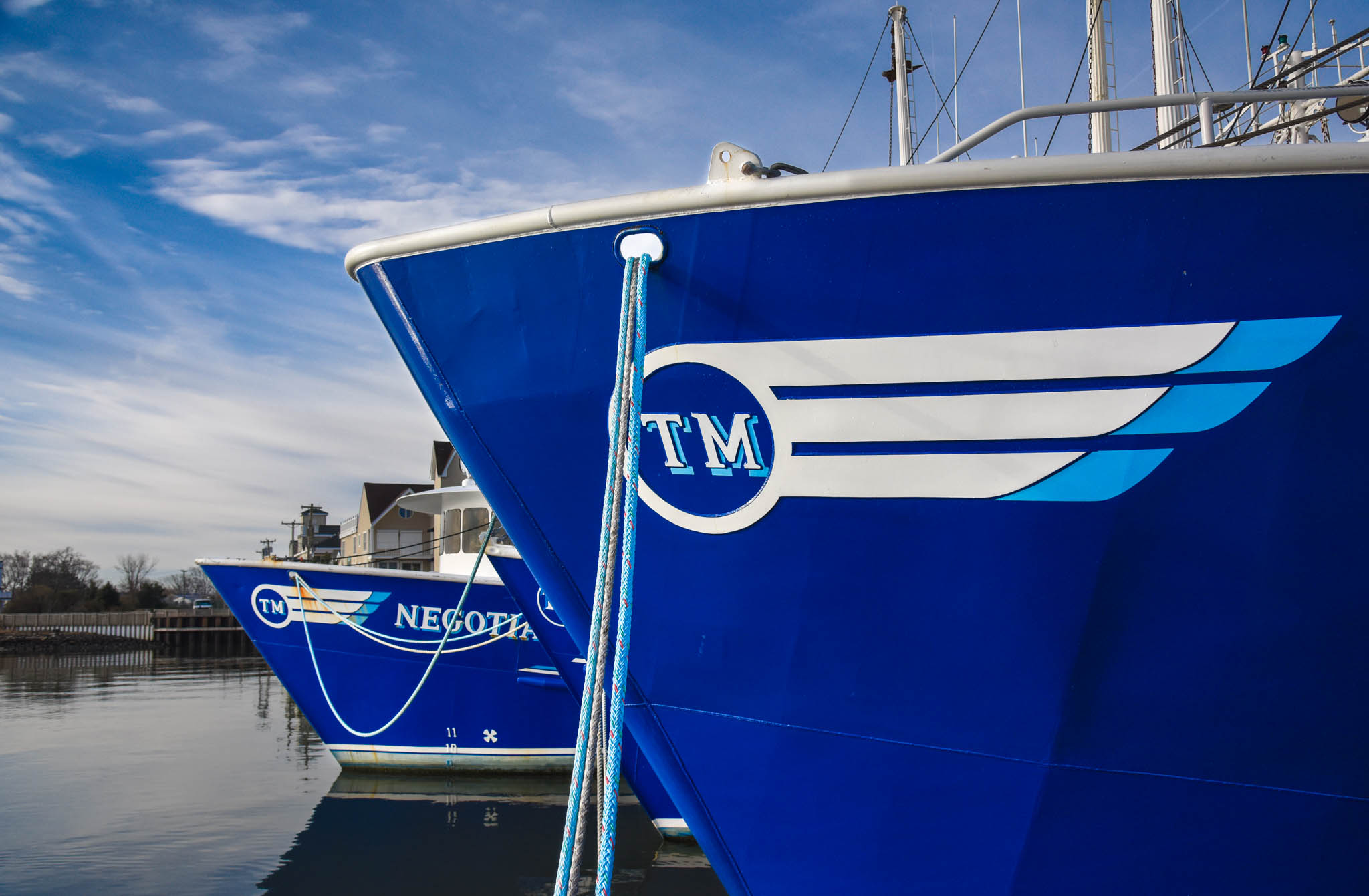 fishing boats at the dock