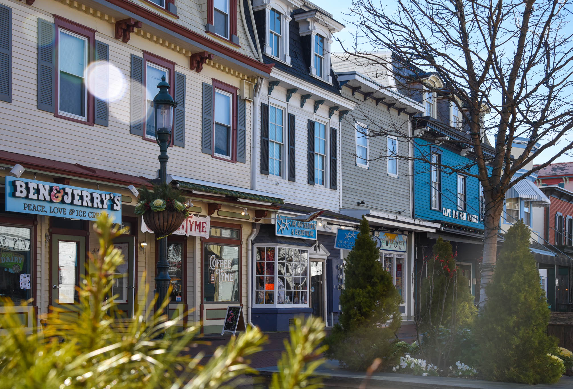 On Washington Street Mall