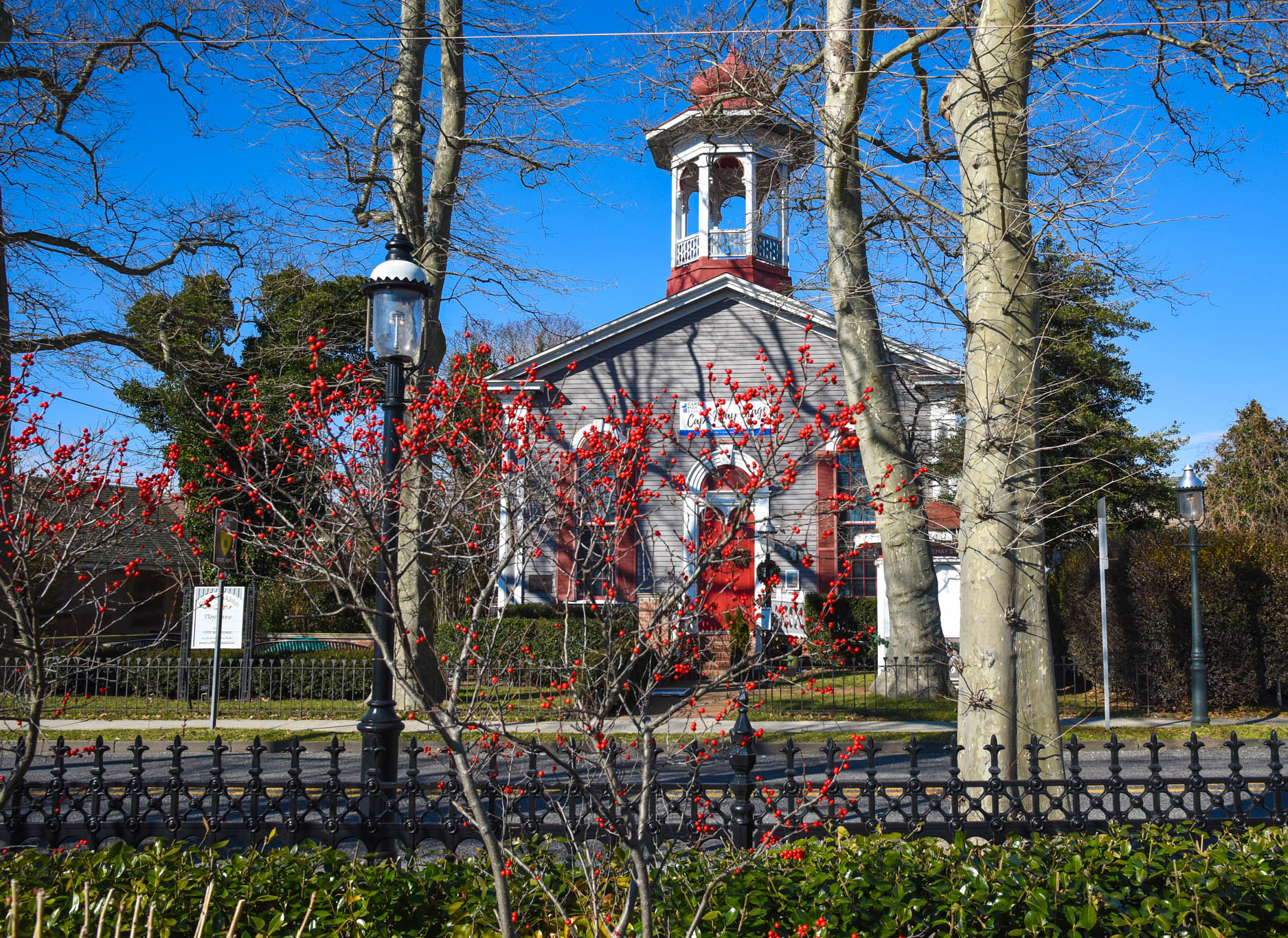 in Rotary Park looking to Cape May Stage 