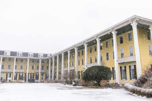 Snow at Congress Hall