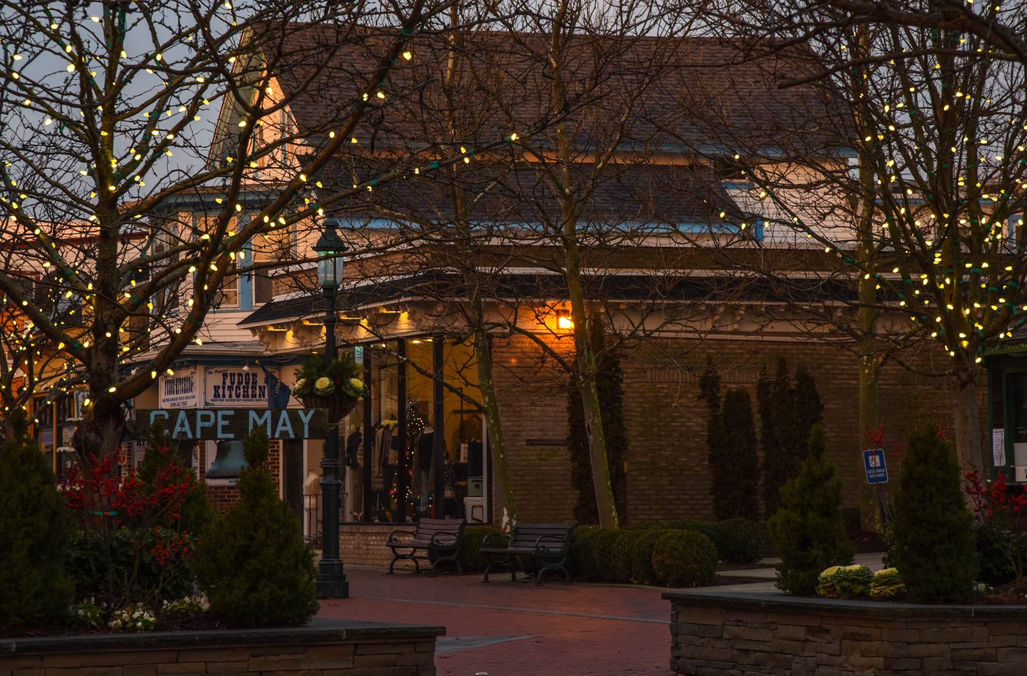 Washington Street Mall in the morning