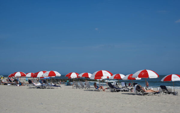 Beach VIbe with The Virgina Umbrellas