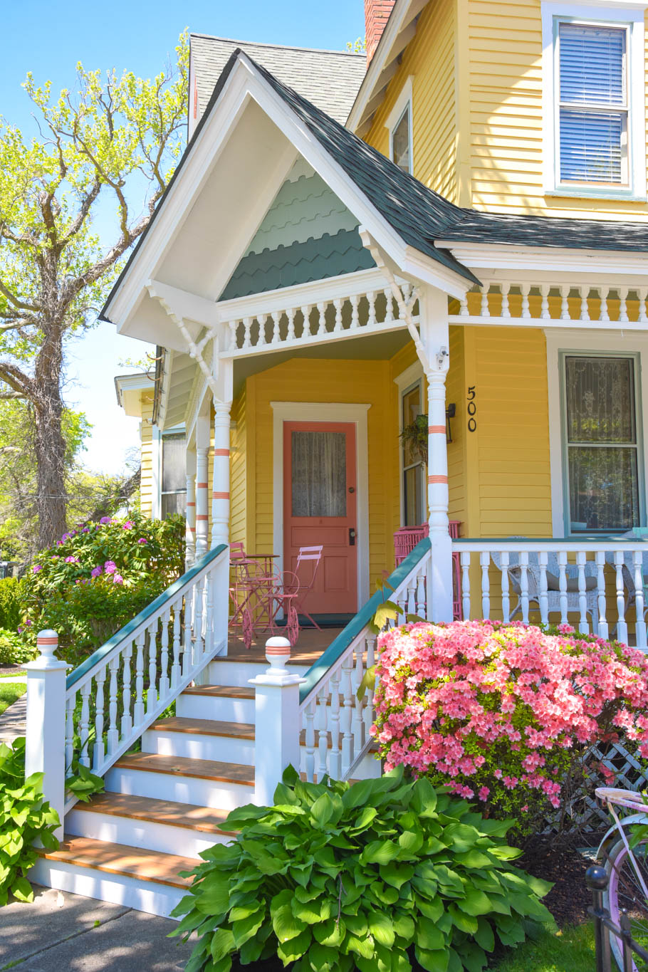 A Pastels porch In West Cape May